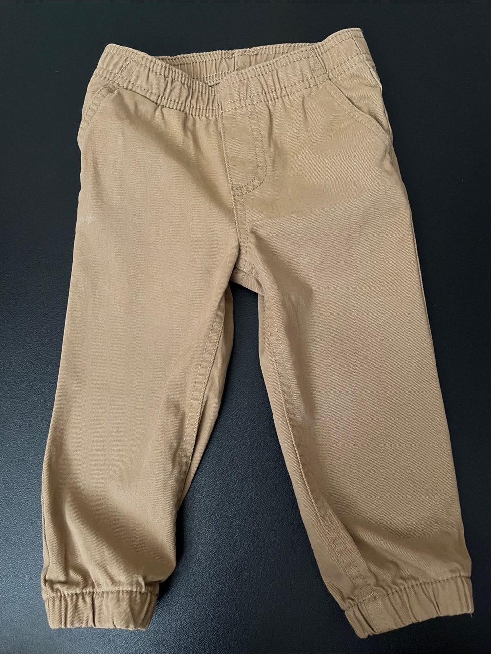 Lucky Brand Kids Tan Elastic-Waist Jogger Pants